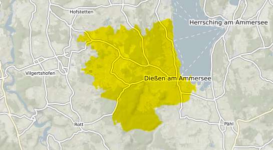 Immobilienpreisekarte Dießen am Ammersee